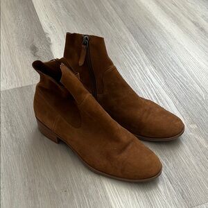 Women’s Brown Suede Ankle Boots